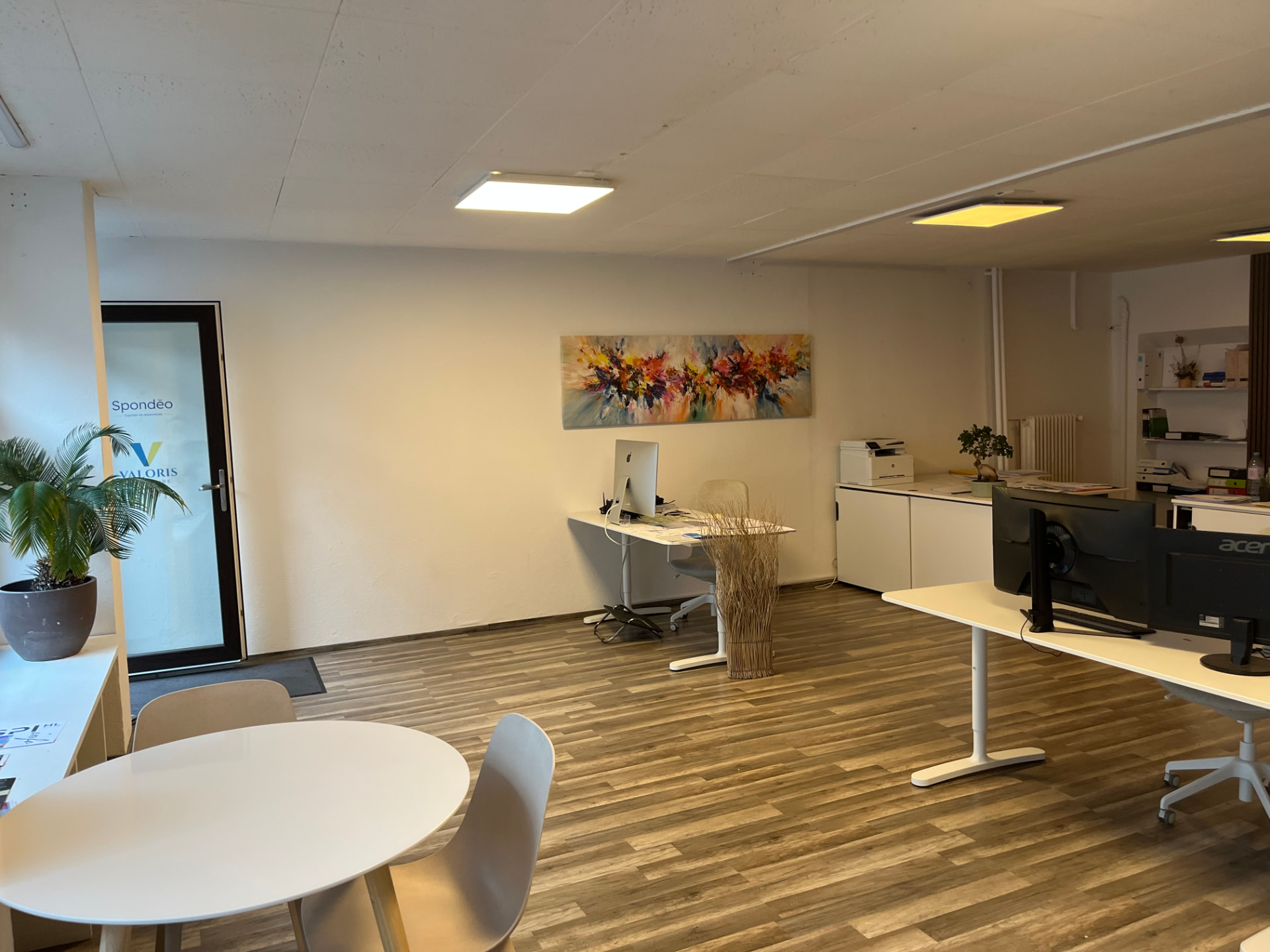 Intérieur du bureau Spondeo à Villeneuve